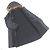 Abrigo Duffel Louis Vuitton de lana y piel de zorro Castaño - vista 3