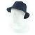 Christian Dior TEDDY-D Cannage Denim-Anglerhut Blau