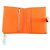 Cartera bifold de cuero Hermès BEAN Compact Naranja - vista 6