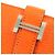 Cartera bifold de cuero Hermès BEAN Compact Naranja - vista 9