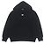 Emporio Armani Acryl-Hoodie Schwarz