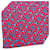 Hermès All-over pattern Silk Tie Red Blue - view 5