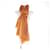 Sciarpa in cashmere Hermès New Libris Marrone - vista 6