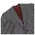 Conjunto de Traje de Lana Bespoke Hermès Castaño - vista 2