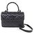 Borsa a tracolla Chanel Trendy CC in pelle di agnello Nero