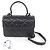 Borsa a tracolla Chanel Trendy CC in pelle di agnello Nero - vista 2
