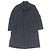Abrigo de cachemira Hermès Chester46 Azul Azul marino