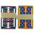 Tarjetero Hermès Facet Bridge H Tissage Azul - vista 4