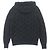 Sudadera con capucha de lana Emporio Armani Negro Caqui - vista 3