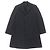 Abrigo de lana Chester Salvatore Ferragamo Castaño Negro