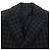 Abrigo de lana Chester Salvatore Ferragamo Castaño Negro - vista 2