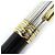 Penna a sfera Montblanc Meisterstück Solitaire AG925 Nero Argento D'oro - vista 6