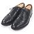 Autre Marque UNION WORKS Straight Tip Lederdressschuhe Schwarz