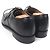 Autre Marque UNION WORKS Straight Tip Lederdressschuhe Schwarz - Ansicht 5