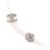 Collana Chanel Bianco  - vista 7