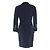 Traje de lana Chanel BOUTIQUE Azul Azul marino - vista 3