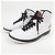 Autre Marque Sneakers Nike Jordan Nero Bianco Rosso - vista 3