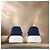 Louis Vuitton Mocassino Beverly Hills Navy Blue - vista 5