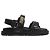Louis Vuitton Sandali Dioract in vitello matelassé nero
