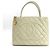 Chanel Borsa Tote Caviar Medallion Coin Bag Bianco - vista 2