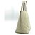 Chanel Borsa Tote Caviar Medallion Coin Bag Bianco - vista 4