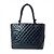 Chanel Cambon Line Große Tote Bag Schwarz