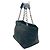 Borsa Tote con catena Chanel in pelle di vitello martellata nera Nero - vista 2