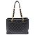 Saco Tote Chanel Matelassé com corrente Preto - vista 3