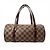 Borsa a tracolla Louis Vuitton Papillon 26 Marrone Damier ebene
