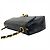 Borsa a spalla Mini Classic Matelassé Chanel Nero - vista 3