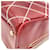 Borsa Chanel Coco Mark Wild Stitch Rosso Bordò - vista 4