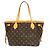 Borsa Tote Louis Vuitton Neverfull PM Marrone