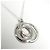 Collana con pendente Tiffany & Co. 925 1837 Triple Interlocking - vista 4