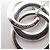 Collana con pendente Tiffany & Co. 925 1837 Triple Interlocking - vista 7