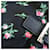 Prada Rucksack mit Blumenmuster Schwarz Pink Weiß  - Ansicht 3