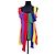 Moschino Cheap And Chic Moschino the Nanny multicoloriges Fransen-Top 1990s