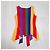 Moschino Cheap And Chic Moschino the Nanny multicoloriges Fransen-Top 1990s - Ansicht 9