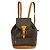 Louis Vuitton Montsouris Monogram Canvas MM Marrone
