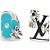 Louis Vuitton Fairy Tale Ring-Set Schwarz Rot Blau Marineblau - Ansicht 5