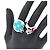 Louis Vuitton Fairy Tale Ring-Set Schwarz Rot Blau Marineblau - Ansicht 6
