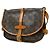 Louis Vuitton Saumur Monogram 30 Marrone - vista 2