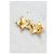 Orecchini Chanel Stella Perla Dorata Bianco D'oro - vista 6