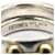 Ring Anillo Hermès Olympe Plata y Oro Amarillo Negro y Amarillo  - vista 3