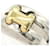 Ring Anillo Hermès Olympe Plata y Oro Amarillo Negro y Amarillo  - vista 6
