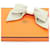 Hermès Hermes Barrette Grenelle Plain Air PM Hair Ribbon Blue Beige Eggshell  - view 6