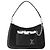 Borsa Louis Vuitton Pochette Métis in pelle nera Nero Bianco Multicolore