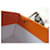 Orange Hermès box with ribbon for Hermès Mini Kelly 2 handbag Brown  - view 6