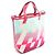 Hermès Borsa Tote Hermes H Ambier PM Rosa Multicolore Beige Crudo - vista 2