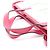 Hermès Borsa Tote Hermes H Ambier PM Rosa Multicolore Beige Crudo - vista 8