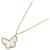 Van Cleef & Arpels Sweet Papillon Mother-of-Pearl Necklace White Golden  - view 1